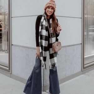 Abercrombie plaid scarf